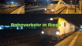 Bahnverkehr in Riesa Flixtrain [upl. by Pate]