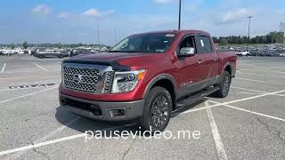 546001 2018 Nissan Titan Plat Resv [upl. by Leicam]