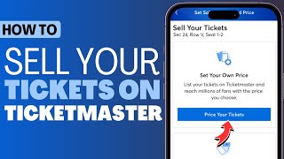 How To Sell Tickets on Ticketmaster  Full Guide 2023 [upl. by Mercie209]