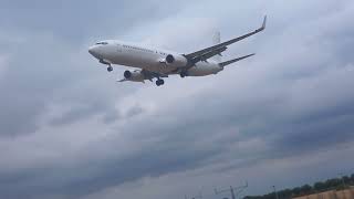 TUI Boeing 737800 Operated by AirExplore landing at Norwich Airport  020924 [upl. by Arola]