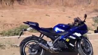 YAMAHA R15 VERSION 20 with Daytona exhaust [upl. by Nalim]