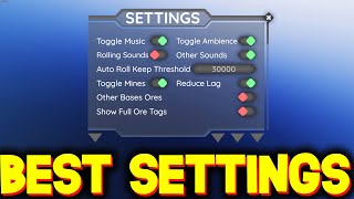 BEST SETTINGS TO USE in TYCOON RNG ROBLOX [upl. by Arabrab46]