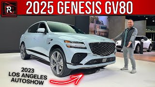 The 2025 Genesis GV80 Coupe Brings More Style amp Power To A BentleyLike SUV [upl. by Edrahs]