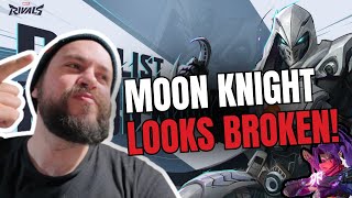 MOON KNIGHT HAS ARRIVED FT Psylock  Character Breakdown  Marvel Rivals Updates [upl. by Ahtela707]