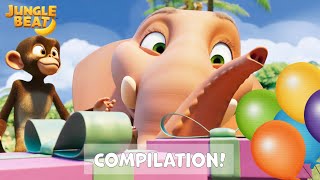 Season 8  Compilation  Jungle Beat  Kids Animation 2022 [upl. by Odanref354]