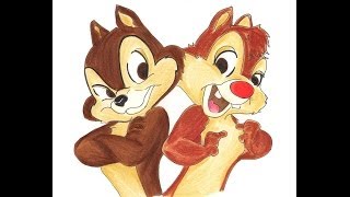 Chip and Dale Cartoon Donald Duck Pluto and Goofy Classic Cartoons [upl. by Atthia]