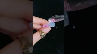 How to nail art at home How to nail art Simple nail polish designs at home shorts [upl. by Ameerahs]