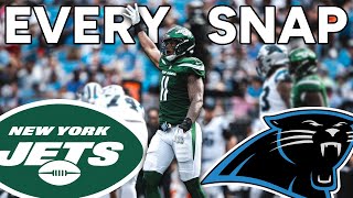 Jermaine Johnson EVERY SNAP  New York Jets vs Carolina Panthers Highlights [upl. by Eyllib541]