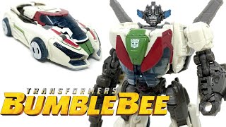 Transformers Studio Series Deluxe Class WHEELJACK Bumblebee Movie Review [upl. by Nairrod538]