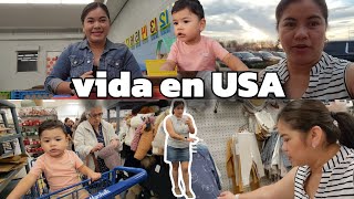 Viviendo NUESTRA vida en estados unidos🇱🇷 RUTINA DIARIA DE AMA DE CASA‼️mamá de un Hijo❤️ [upl. by Arreik]