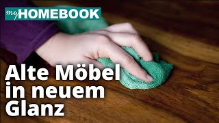 Holz mit Lasur oder Beize richtig färben  „Aufgemöbelt“ mit Thomas Klotz  myHOMEBOOK [upl. by Ecinom]