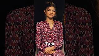 Tom Hollander teaches Zendaya to practice her British accent Funny Wanny⁉️zendaya tomholland [upl. by Inalel241]