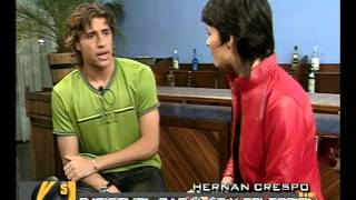 Entrevista a Hernán Crespo la promesa con Verón Versus [upl. by Eizzo]