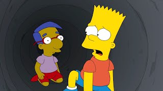 Bart perdido en el Túnel LOS SIMPSON CAPITULOS COMPLETOS [upl. by Elfont163]