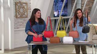 Liebeskind Leather Crossbody  Maike on QVC [upl. by Eleik730]