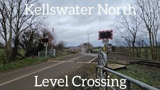 Kellswater North Level Crossing County Antrim Monday February 05022024 [upl. by Ynneb654]