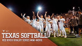 Texas Softball Wins the Red River Rivalry Series MiniMovie April 8 2024 [upl. by Lymn]