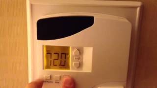 VIP mode on Hotel Inncom thermostat [upl. by Aisila]