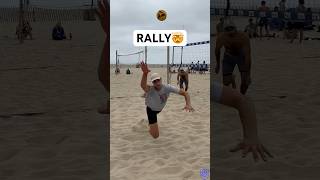 HECTIC Beach Volleyball RALLY🙆🏐☀️ beachvolleyball volleyball volleyballworld volleyballplayer [upl. by Iney]