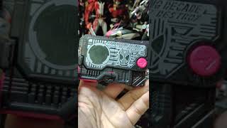 Gashapon Kamen Rider Decade Progrise Key Testing [upl. by Ehtyde]