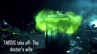 Damaged TARDIS takeoff SFX with cloister bell [upl. by Cristy413]