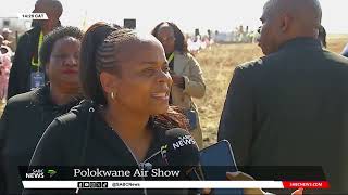 Polokwane Air Show  In conversation with the premier Dr Phophi Ramathuba [upl. by Durward]