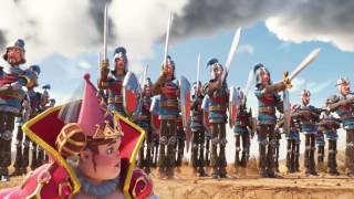 Goodgame Empire  Warrior King Official Trailer [upl. by Ennayk642]