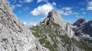 TSCHAGER JOCH 2630m ROSENGARTEN September 2019 [upl. by Bradleigh]