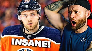 SOCCER FAN Reacts to LEON DRAISAITL ULTIMATE HIGHLIGHTS [upl. by Suoinuj]