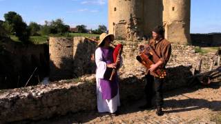 Chateaux de la Loire Medieval music au chateau de Sarzay [upl. by Nnylamme]