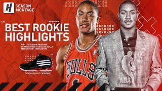 Derrick Rose CRAZY Rookie Year Highlights from 20082009 NBA Season Future MVP HD [upl. by Aihtenak164]