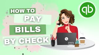 How To Pay Bills in QuickBooks Online  QBO Tutorial  The Home Bookkeeper [upl. by Assej]