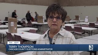 Recount of some ballots in Cascade County [upl. by Ibrad]