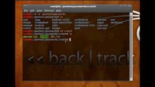 كيفية صنع Wordlist بأداة Crunch على الباك تراك [upl. by Goldstein]