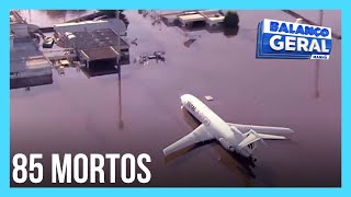 Sobe para 85 o número de mortos pela chuva no Rio Grande do Sul [upl. by Aihk]