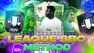 How To Do The New League SBC Method on EA Sports FC 24 [upl. by Attenaj]