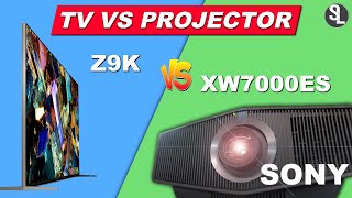 Sonys Best TV amp Projector Sony XW7000ES vs Z9K MiniLED w BRIANSTECHTHERAPY [upl. by Greenland]