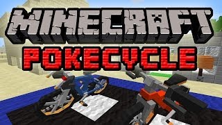 Minecraft Mody  PokeCycle Mod  Epickie Rowery z Pokemonów Super Do Pixelmonów [upl. by Eppillihp]