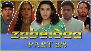 Zubeidaa MOVIE REACTION 23  Karisma Kapoor Manoj Bajpayee Rekha  Shyam Benegal [upl. by Llenoil736]