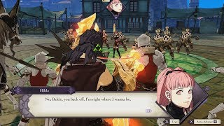 Fire Emblem Three Houses  Balthus Vs Hilda Unique Dialogue [upl. by Mohandis]