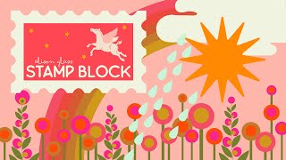 How to make a Stamp Block by Alison Glass [upl. by Rhodie]