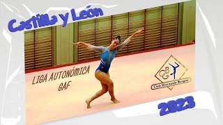 Gimnasia Artística Femenina 2023 ORO en el ejercicio de suelo Vía Olímpica 8 Iris Ventura C y L [upl. by Llebanna479]