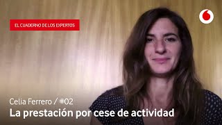 Qué es la prestación por cese de actividad de autónomos  Celia Ferrero  02  Cuaderno expertos OVE [upl. by Atekehs]