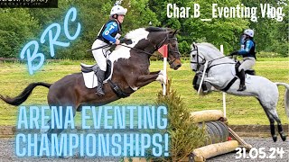 British Riding Club Arena Eventing CHAMPIONSHIPS  our first stay show  CharBEventing Vlog [upl. by Sherourd269]