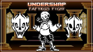 Underswap  Papyrus Fight by NnN  Full Battle [upl. by Konikow]