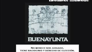 Buenayunta  Vidrio Molido Con Letra [upl. by Ecnahs]