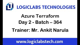 Azure Terraform Day 2 Batch 364 [upl. by Cazzie864]