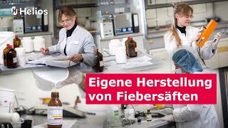 Herstellung von Fiebersäften in der Helios Krankenhausapotheke [upl. by Nylla513]