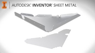 How to get started with Sheet Metal  Autodesk Inventor [upl. by Averi]