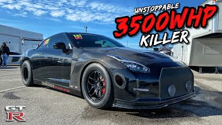 THIS 3500WHP NISSAN GTR IS SHOCKING FASTEST EVER STREET GTR [upl. by Aisatal]